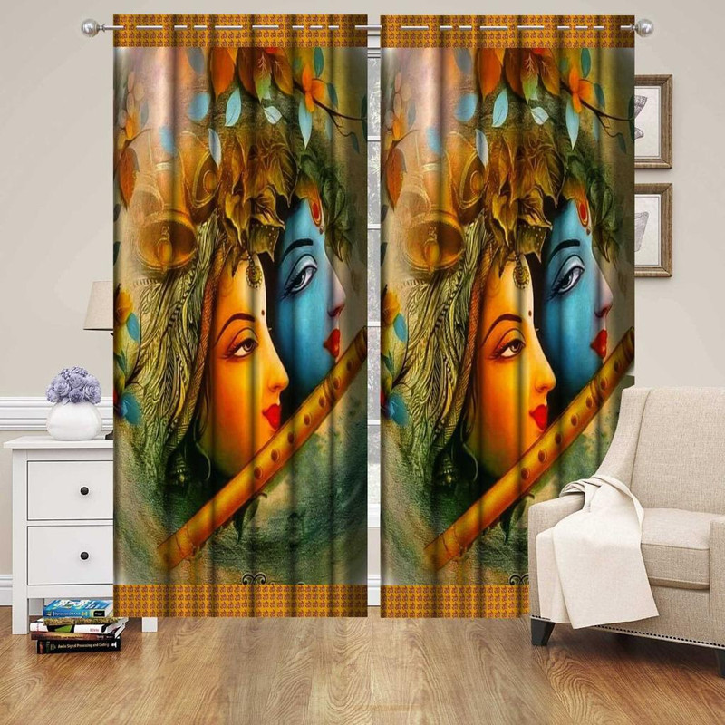 3D Digital Printed curtains