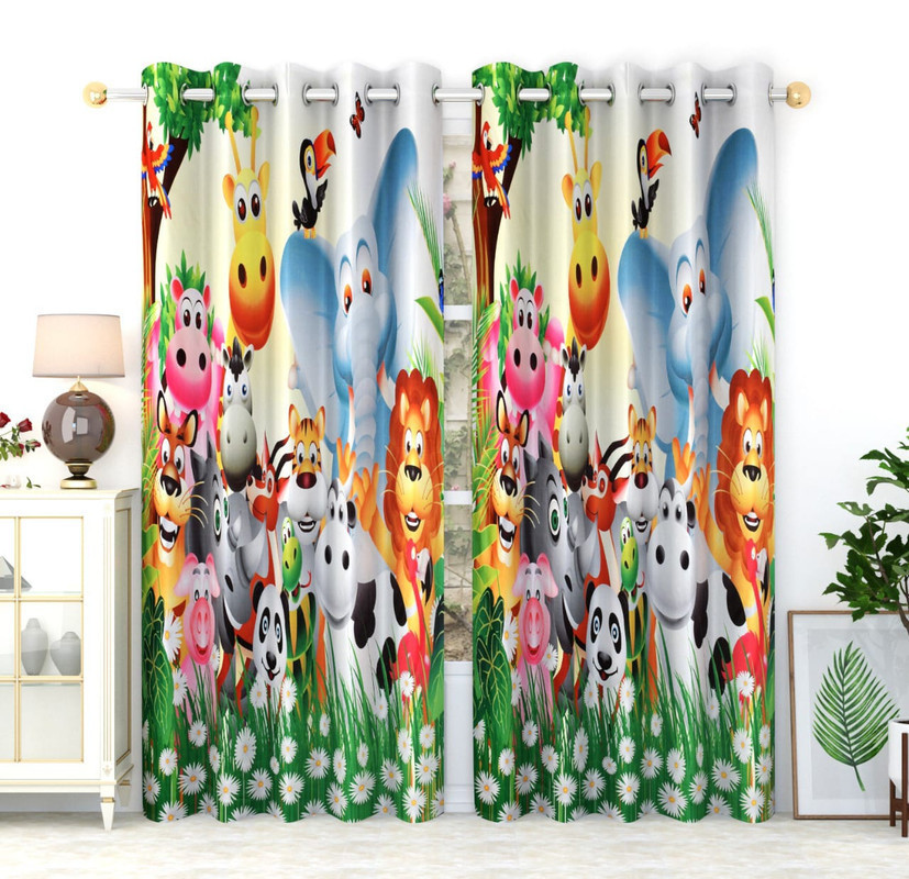 3D Digital Printed curtains