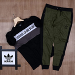Mens T-shirt & Track Pant Combo