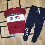 Mens T-shirt & Track Pant Combo