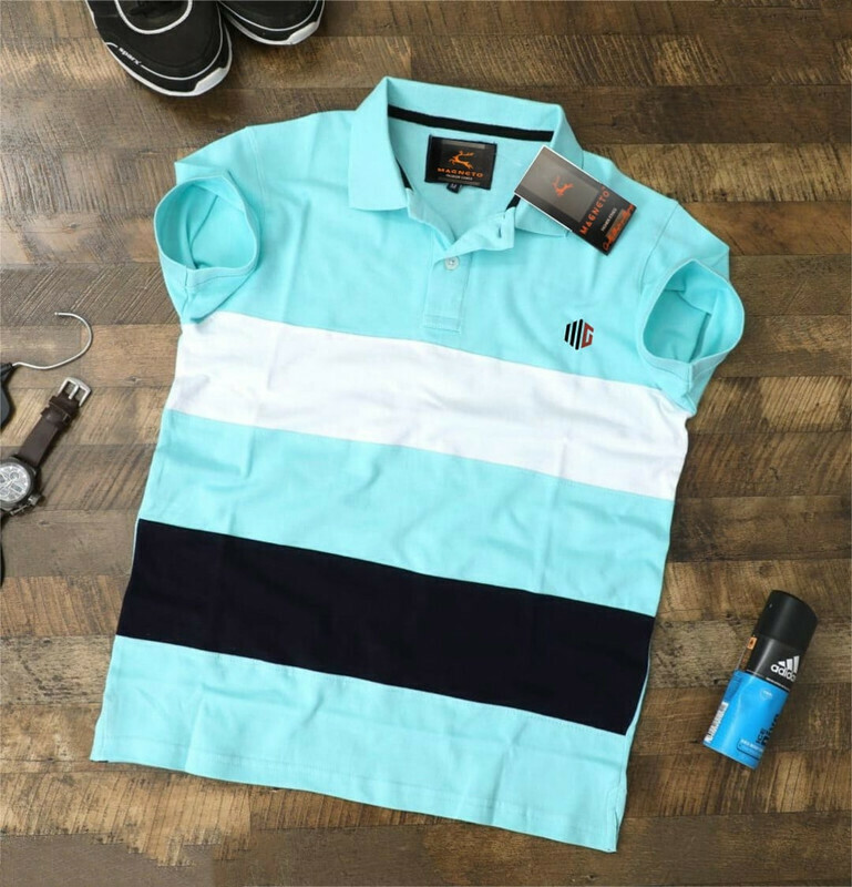 Men's Half Sleeve POLO T shirt | Best Price for branded pure cotton tee shirt at amazebuy shopping