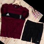 Mens T-shirt & Shorts Combo