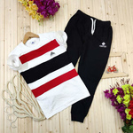 Mens T-shirt & Track Pant Combo