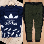 Mens T-shirt & Track Pant Combo
