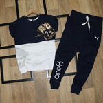 Mens T-shirt & Track Pant Combo