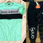 Mens T-shirt & Track Pant Combo