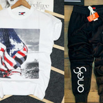 Mens T-shirt & Track Pant Combo