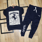 Mens T-shirt & Track Pant Combo