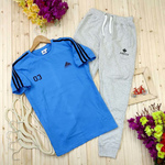 Mens T-shirt & Track Pant Combo