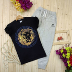 Mens T-shirt & Track Pant Combo