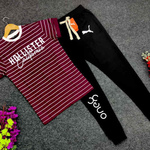 Mens T-shirt & Track Pant Combo