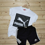 Mens T-shirt & Shorts Combo