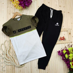 Mens T-shirt & Track Pant Combo