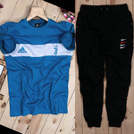 Mens T-shirt & Track Pant Combo