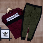 Mens T-shirt & Track Pant Combo