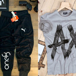 Mens T-shirt & Track Pant Combo