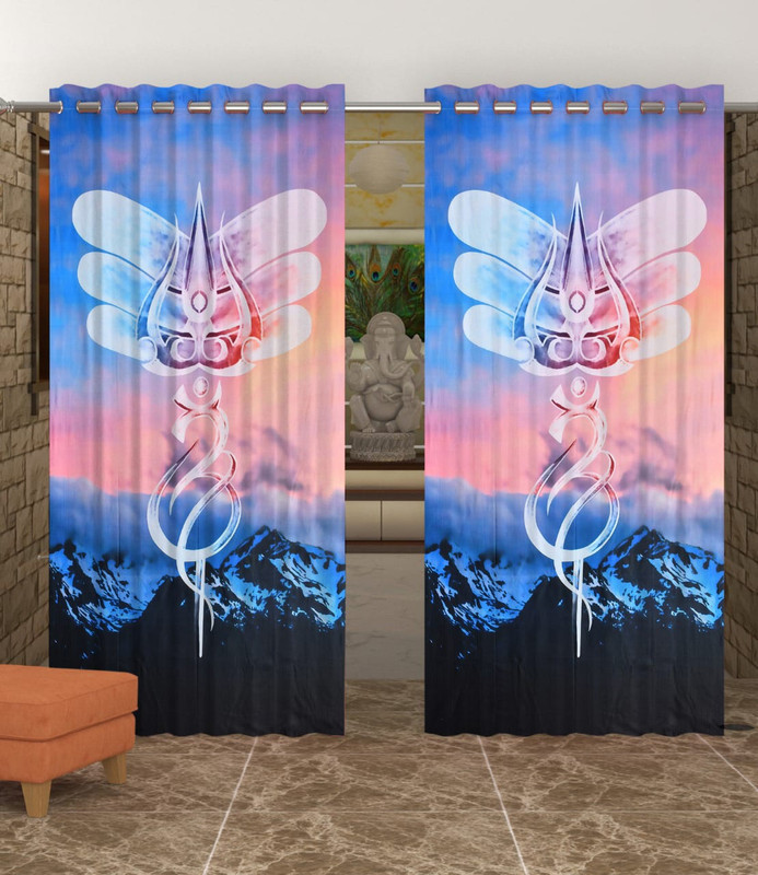 3D Digital Printed curtains