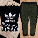 Mens T-shirt & Track Pant Combo