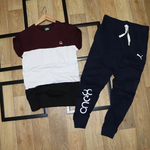 Mens T-shirt & Track Pant Combo