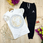 Mens T-shirt & Track Pant Combo