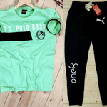 Mens T-shirt & Track Pant Combo