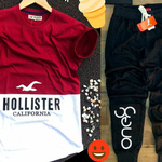 Mens T-shirt & Track Pant Combo