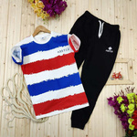Mens T-shirt & Track Pant Combo