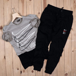 Mens T-shirt & Track Pant Combo