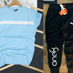 Mens T-shirt & Track Pant Combo