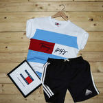 Mens T-shirt & Shorts Combo