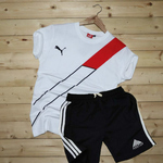 Mens T-shirt & Shorts Combo