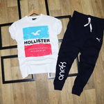 Mens T-shirt & Track Pant Combo
