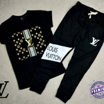 Mens T-shirt & Track Pant Combo