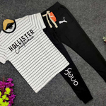 Mens T-shirt & Track Pant Combo