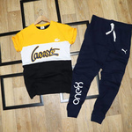 Mens T-shirt & Track Pant Combo