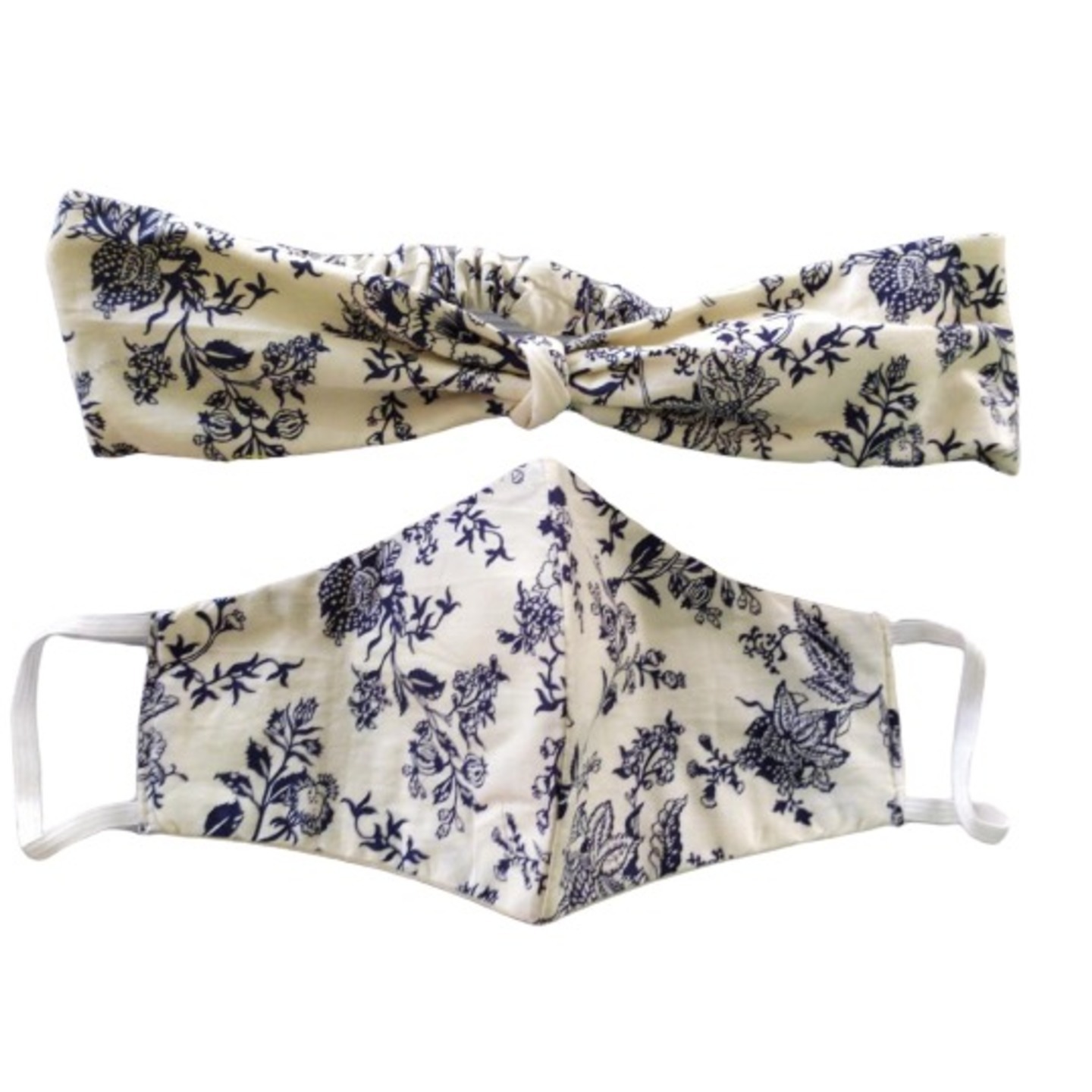 3 Ply Printed Head Band and Face Mask