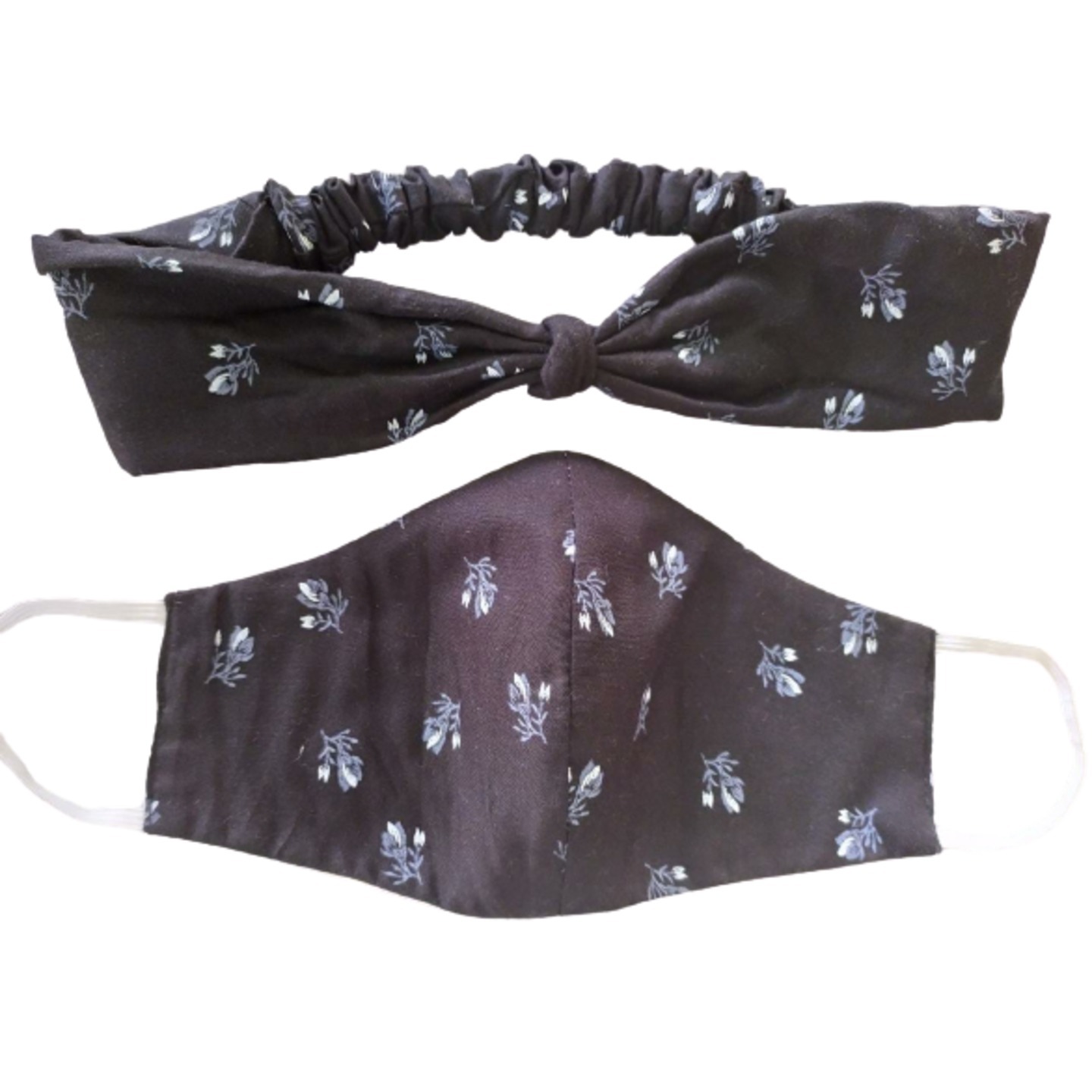 2 Ply Printed Head Band and Face Mask