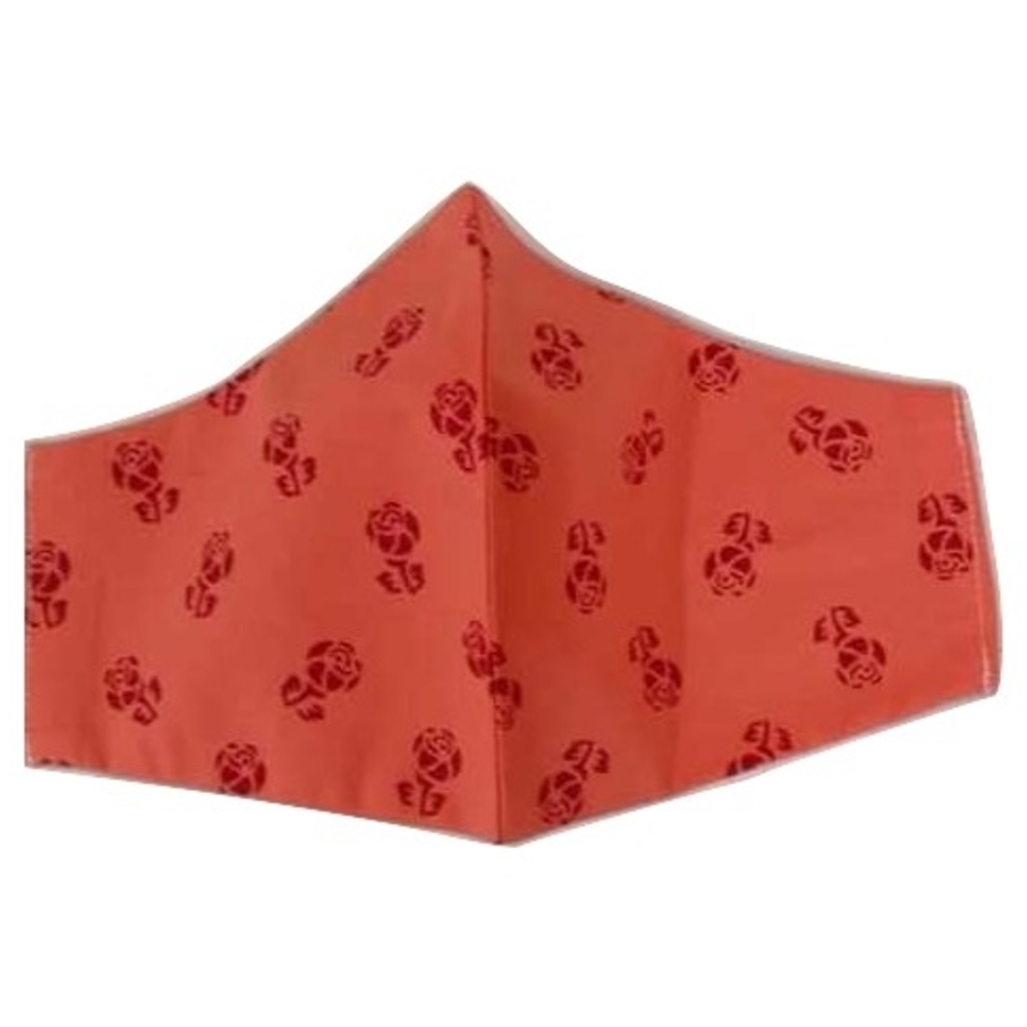 2 Ply orange  printed masks