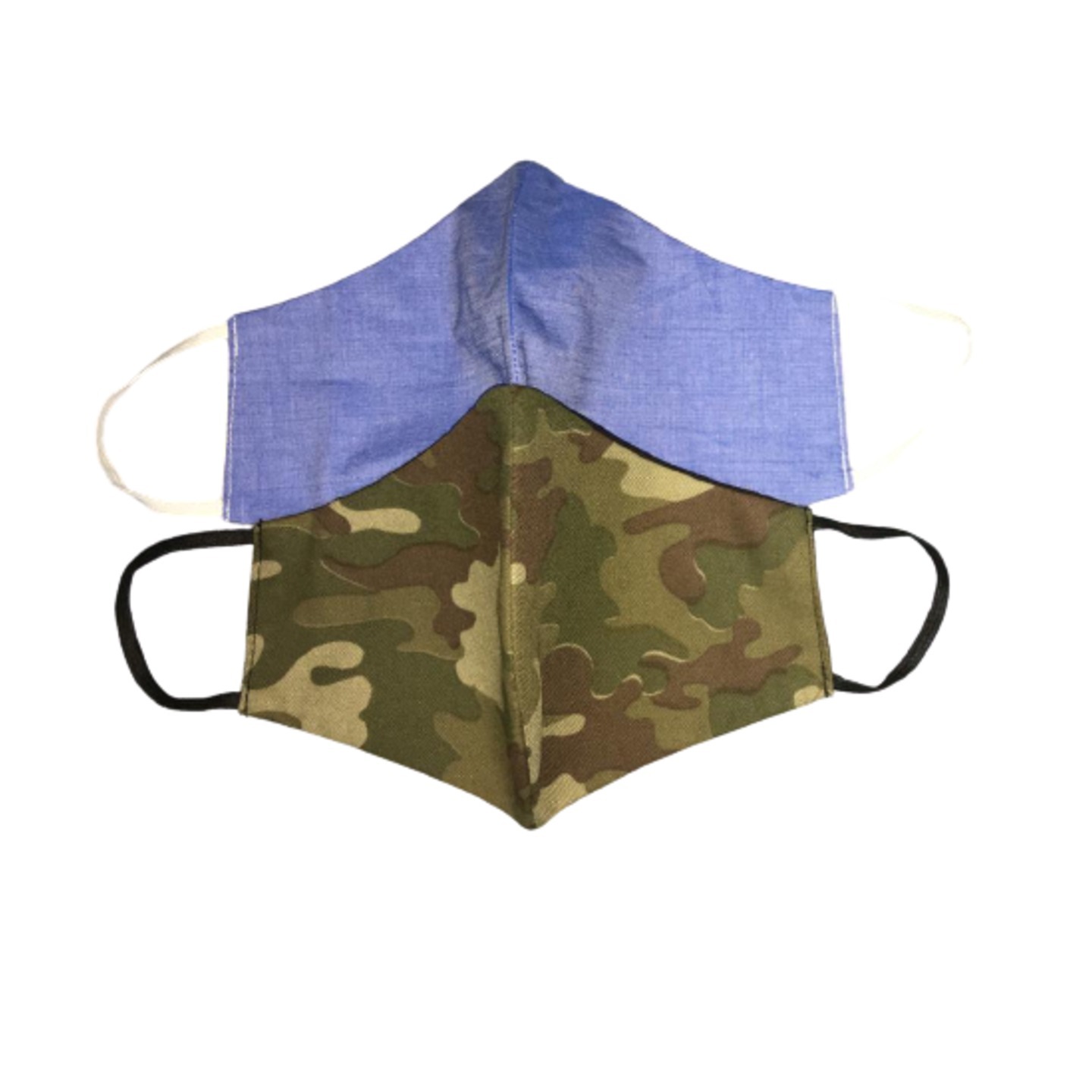 3ply printed face masks - set of 2