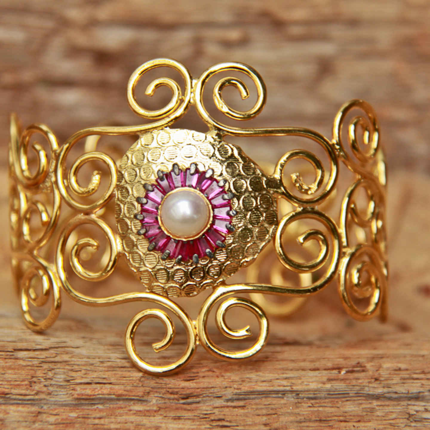 Pearl Pink Light Weight Kada