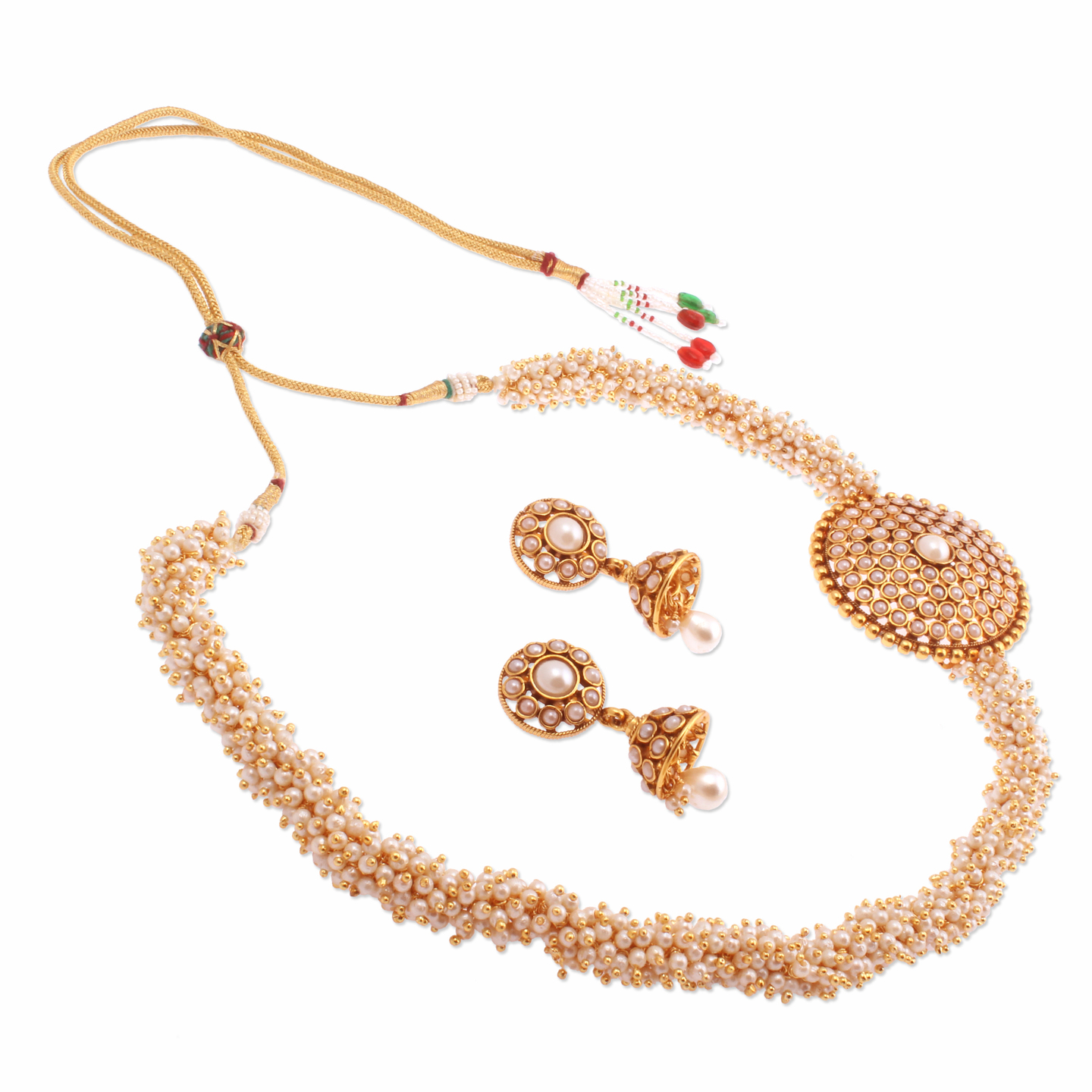 Pearl Side Pendant Necklace