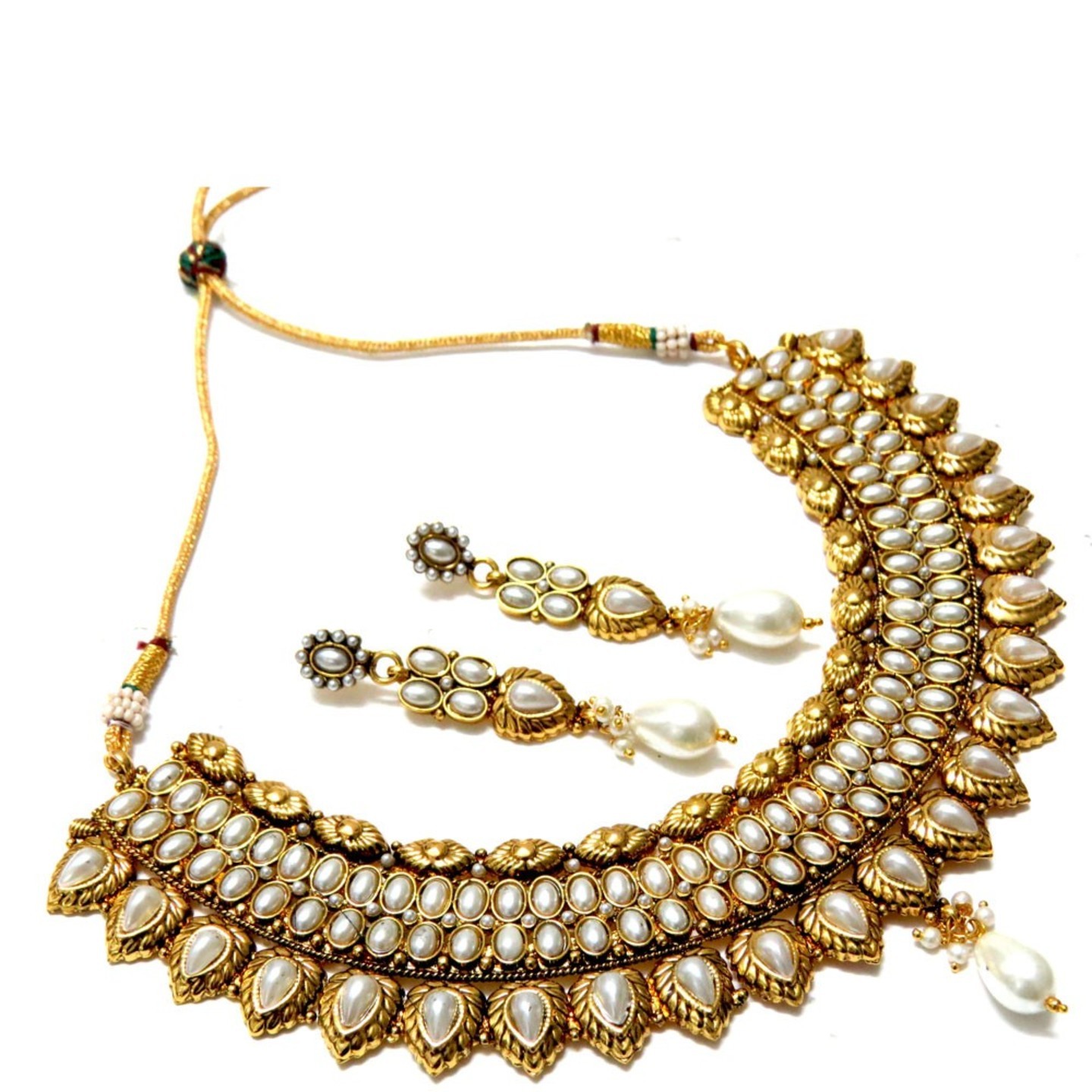 Pearl Maharani Necklace Set