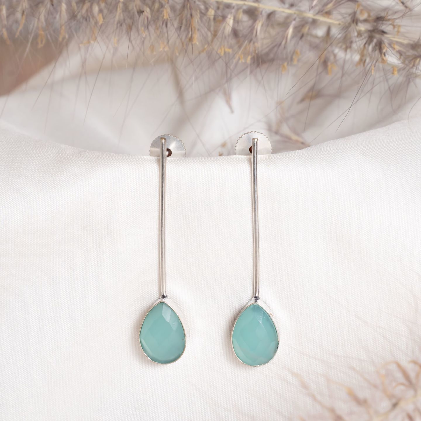 Turquoise Long Drop Earring