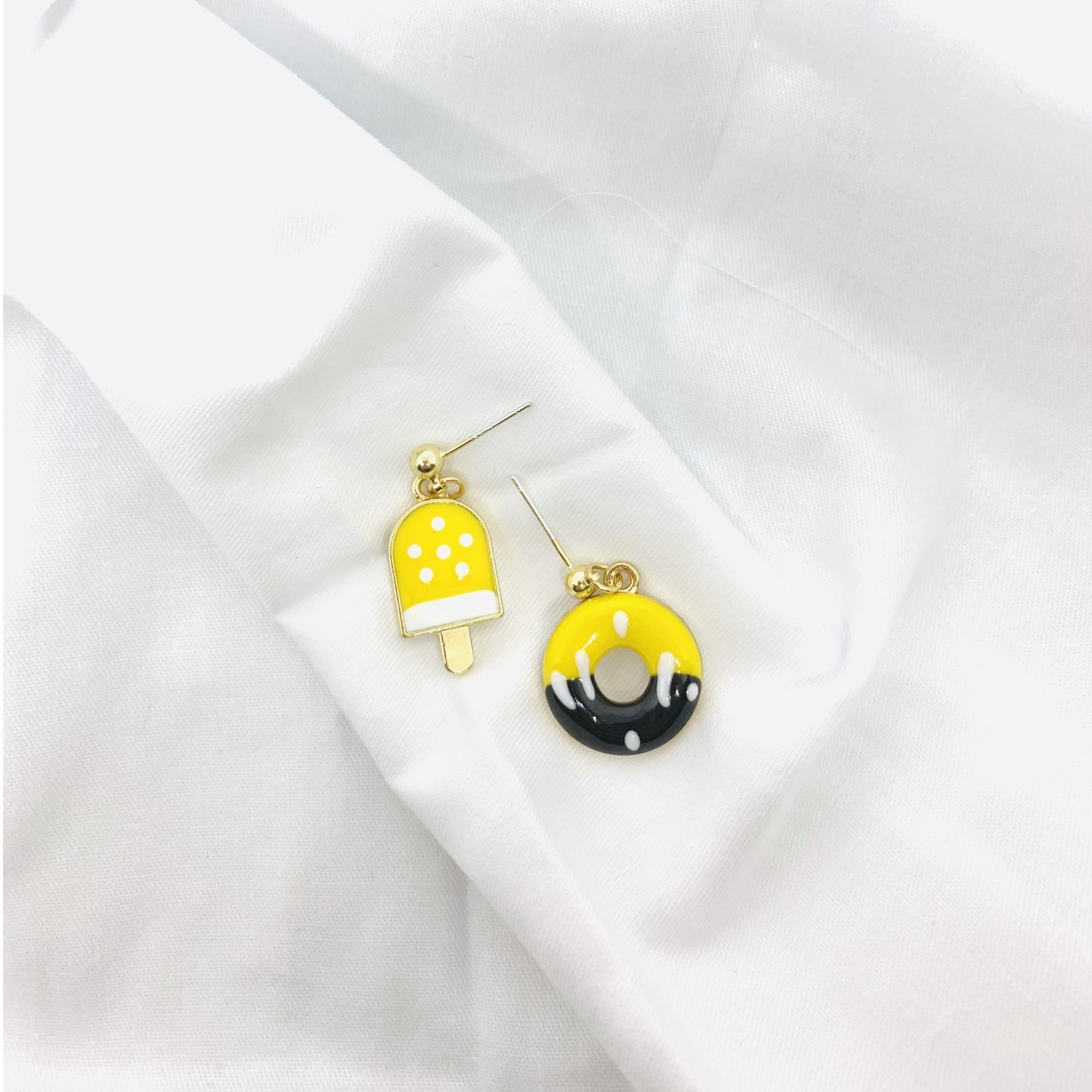 Paletas Earrings (Yellow)