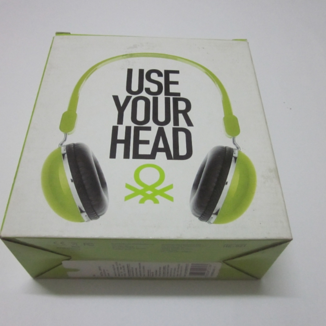 Benetton headphones from Italy