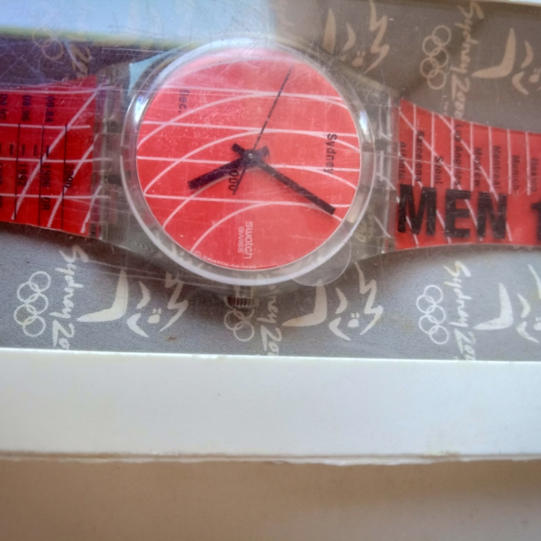 Swatch wrist watch, unisex