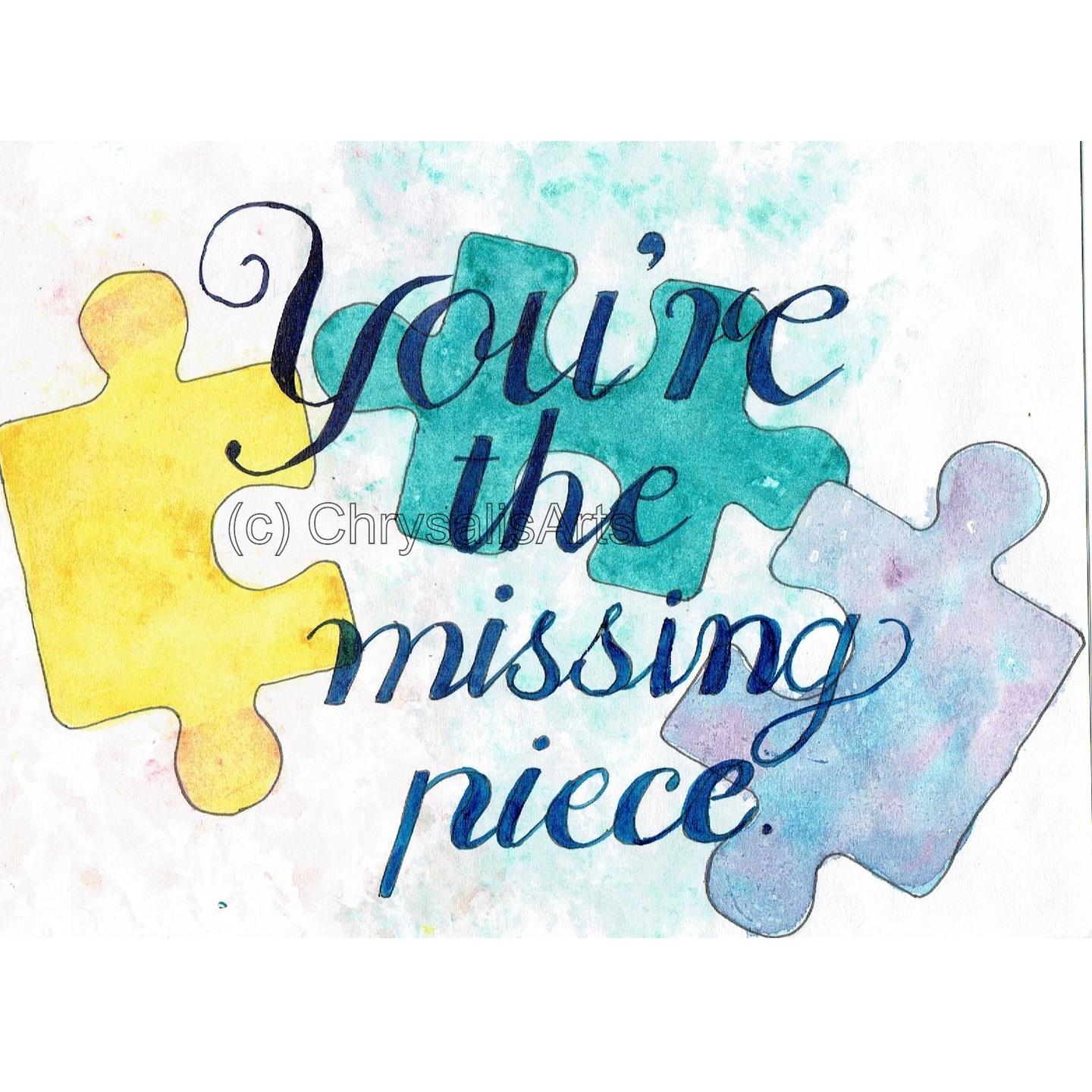You're The Missing Piece