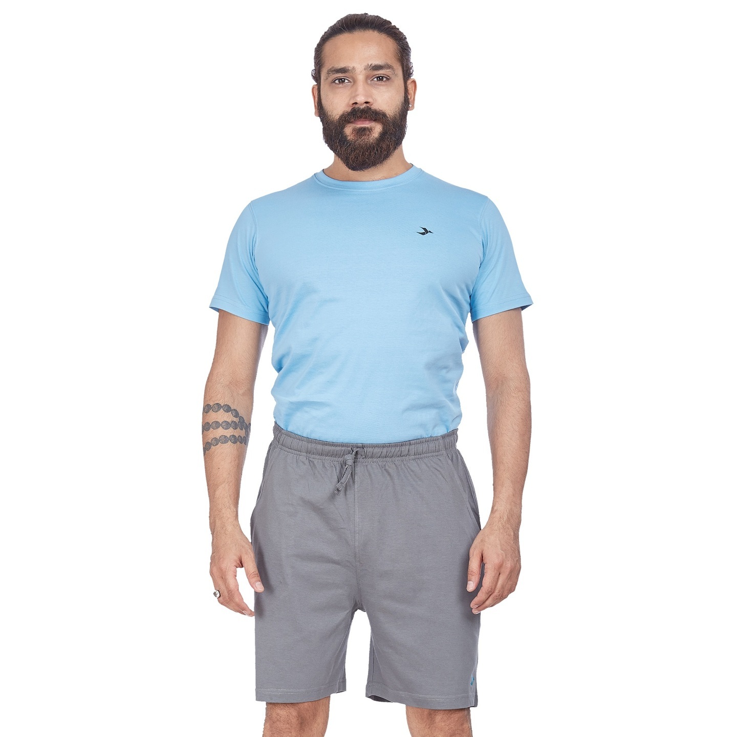 Men's WFH Shorts- Light Grey
