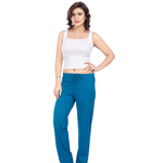 Ladies Lounge Pant- Turquoise Blue