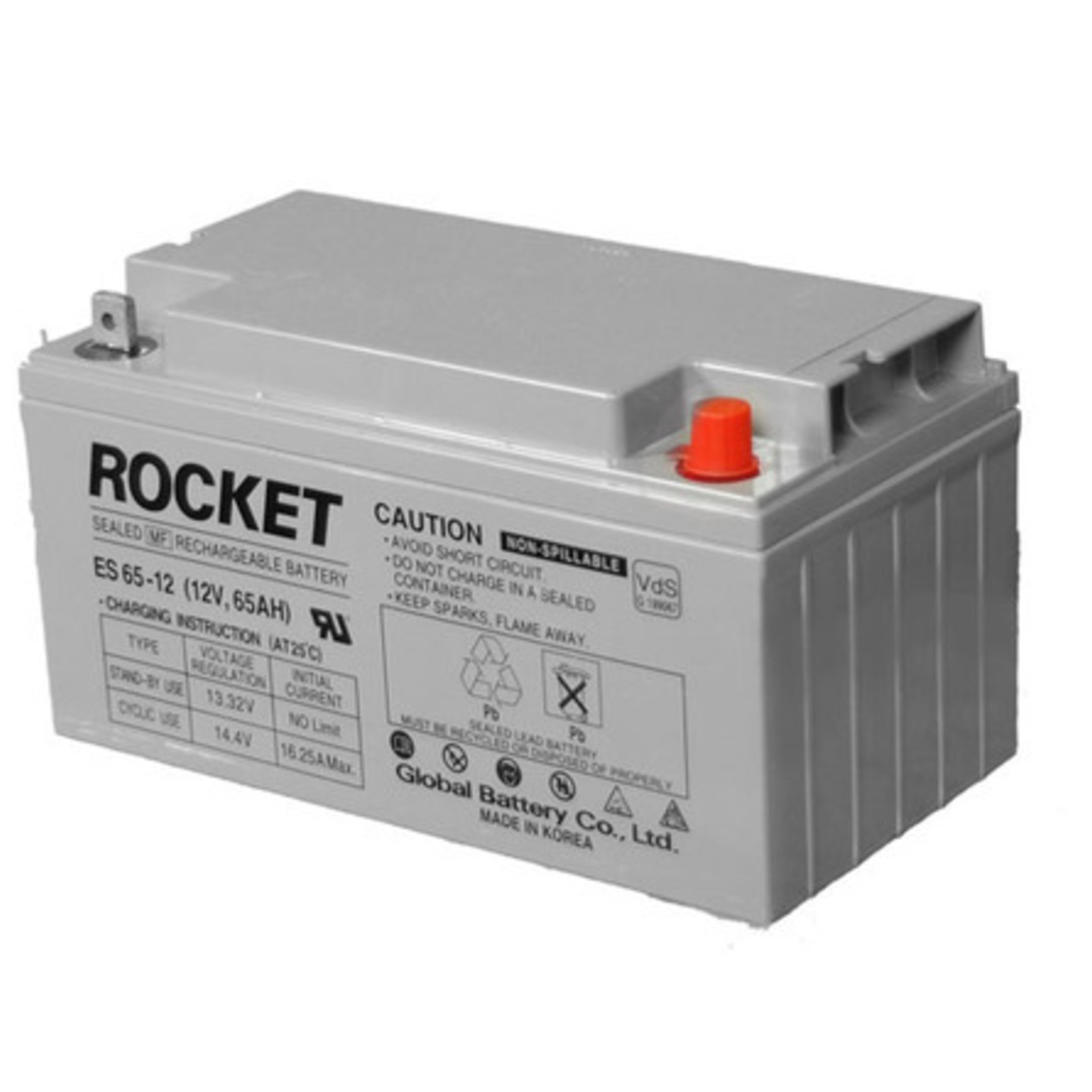 65 AH - 12 V SMF Battery 